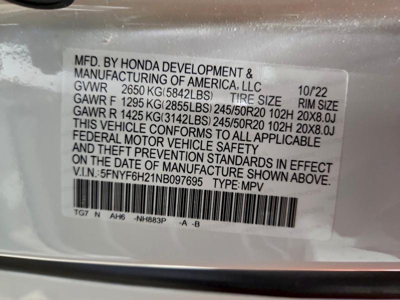 Фото 14 - HONDA PILOT