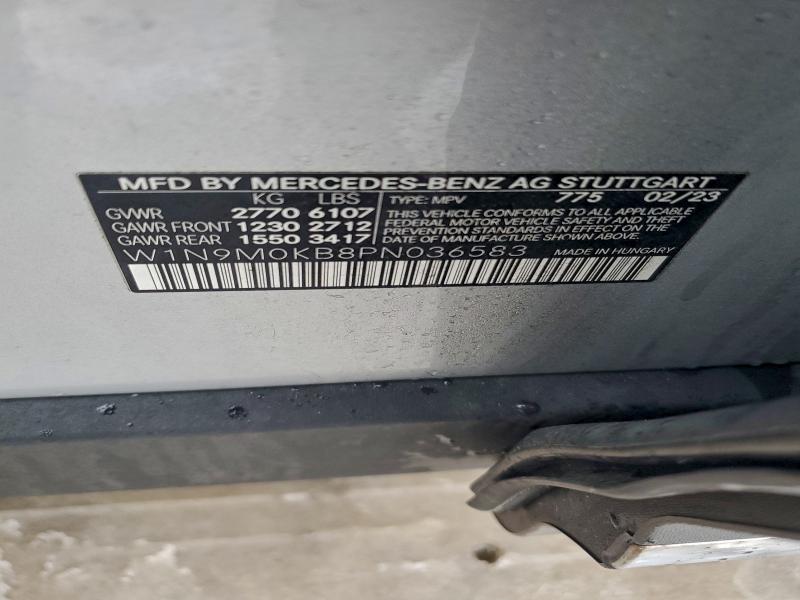 MERCEDES-BENZ EQB 300 4M 2023 VIN W1N9M0KB8PN036583