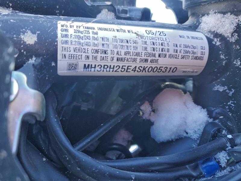 YAMAHA YFZ320 A 2025