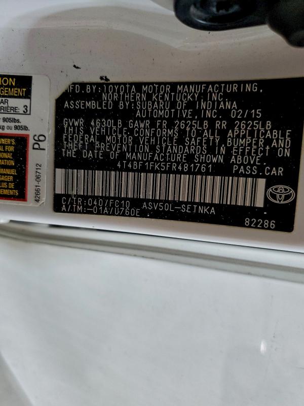 Фото 13 - TOYOTA CAMRY