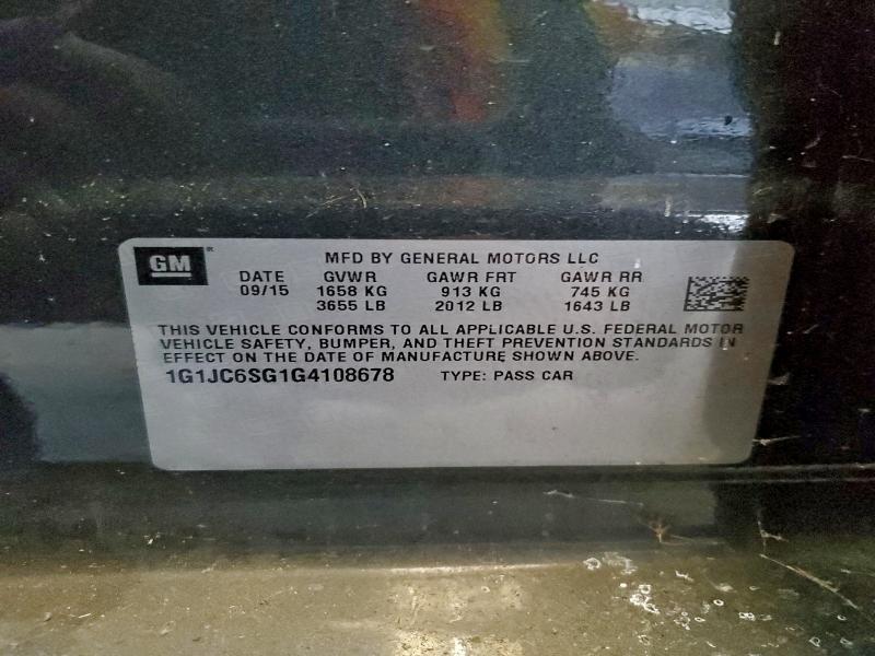 Фото 12 - CHEVROLET SONIC