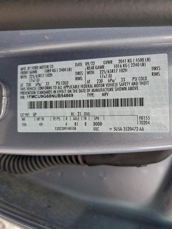 Фото 13 - FORD ESCAPE