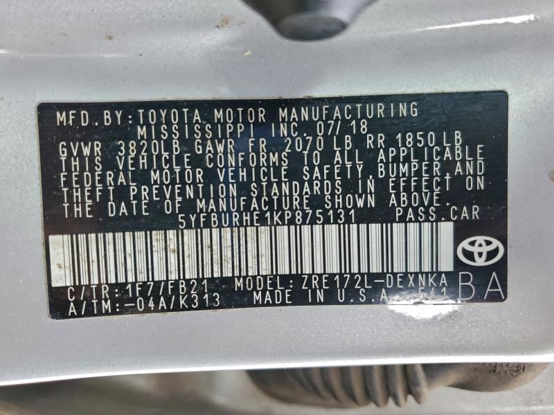 Фото 12 - TOYOTA COROLLA