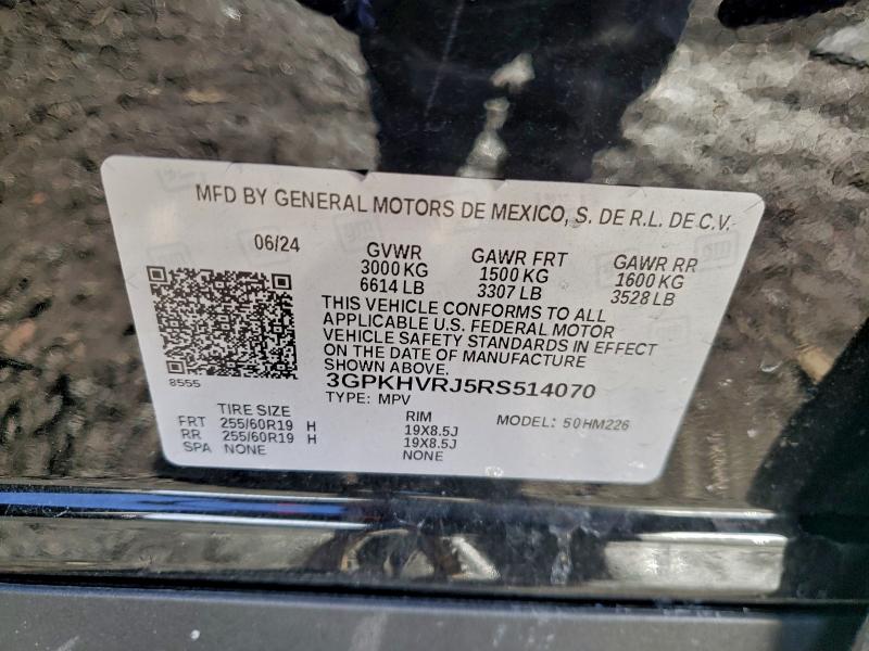 HONDA PROLOGUE E 2024 VIN 3GPKHVRJ5RS514070