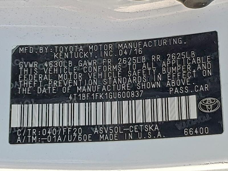 Фото 13 - TOYOTA CAMRY