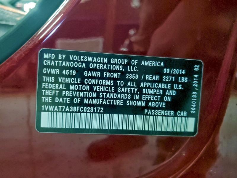 Фото 12 - VOLKSWAGEN PASSAT