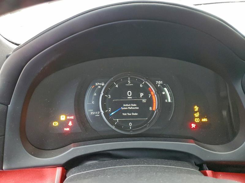 LEXUS IS 350 F S 2022 VIN JTHGZ1E25N5024887