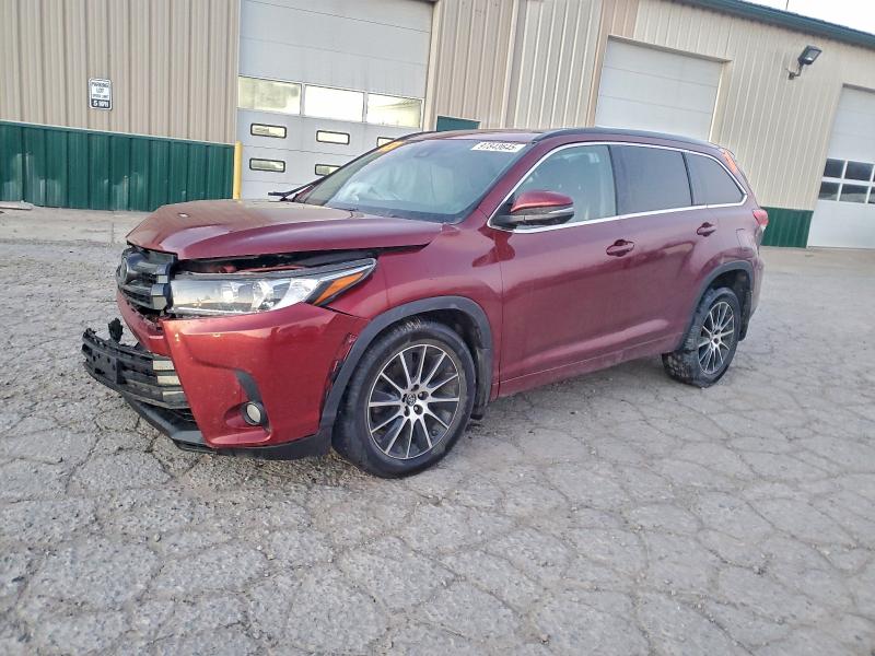 TOYOTA HIGHLANDER 2017 VIN 5TDJZRFH2HS449135