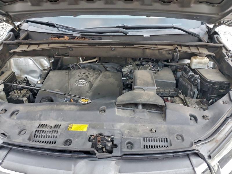 TOYOTA HIGHLANDER 2017 VIN 5TDDZRFH6HS376607