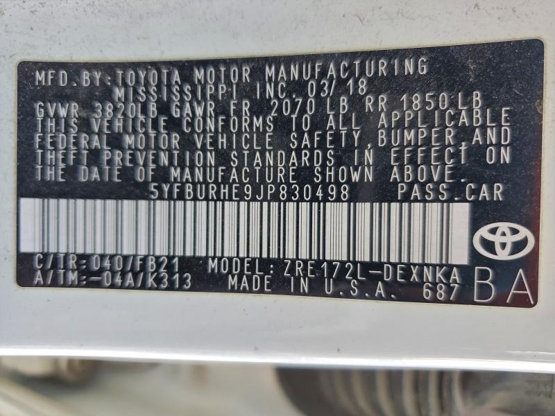 Фото 12 - TOYOTA COROLLA