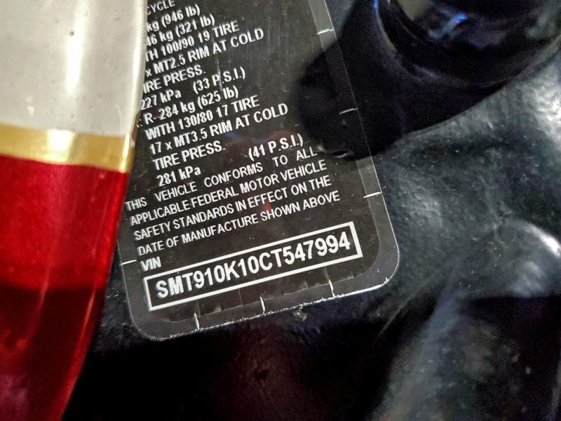 TRIUMPH BONNEVILLE 2012