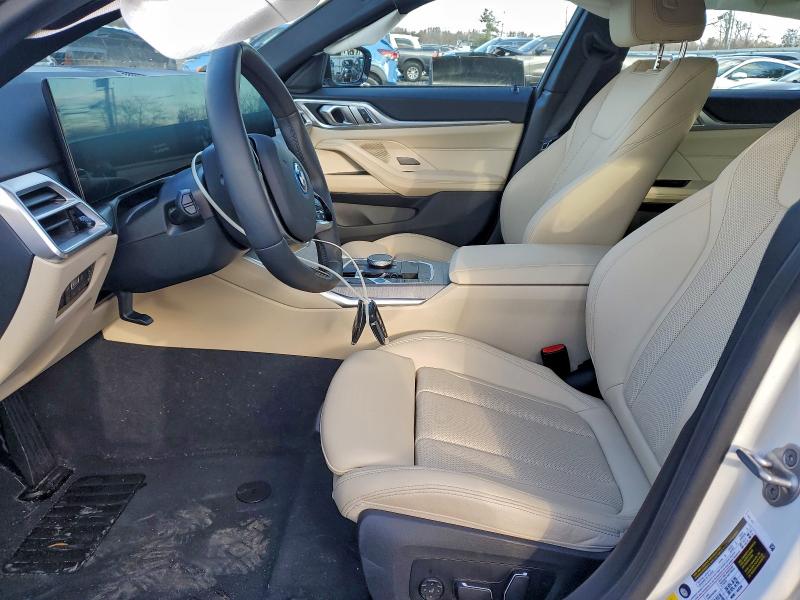 BMW I4 EDRIVE 2025 VIN WBY23HD08SFT91101