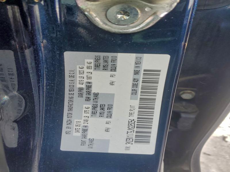 MAZDA 3 GS 2018 VIN 3MZBN1V79JM226054