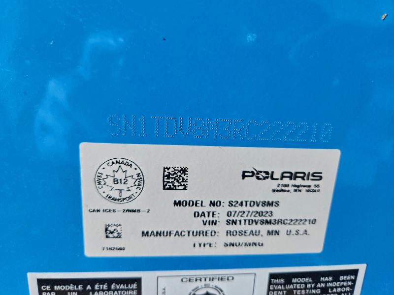 POLARIS SNOWMOBILE 2024