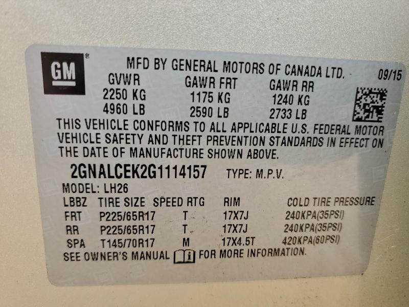Фото 14 - CHEVROLET EQUINOX