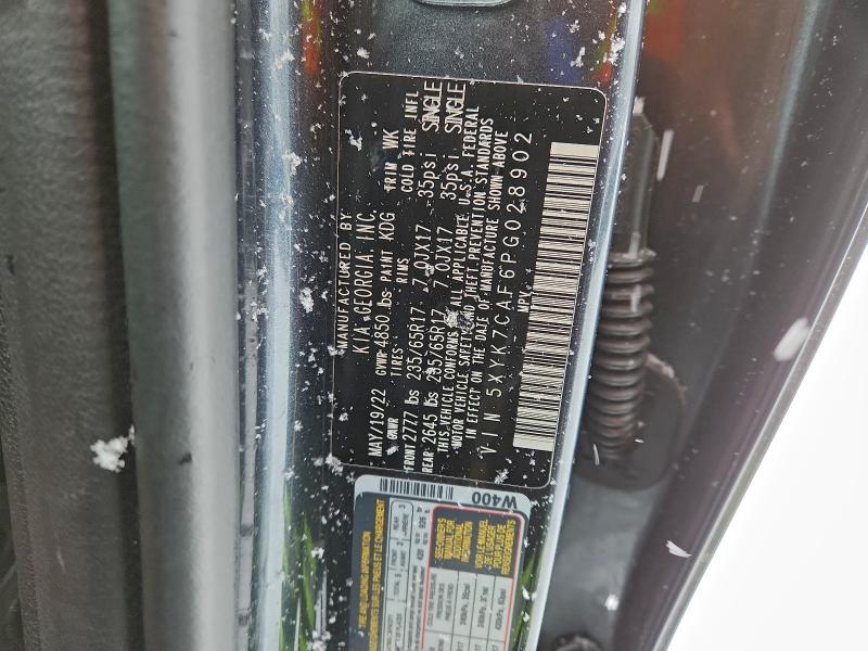 KIA SPORTAGE X 2023 VIN 5XYK7CAF6PG028902