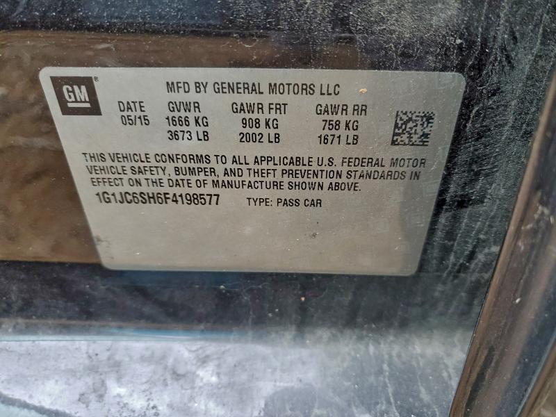 Фото 12 - CHEVROLET SONIC