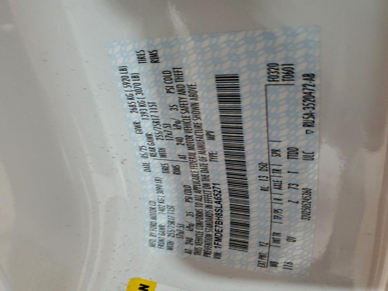 FORD BRONCO BIG 2025 VIN 1FMDE7BH8SLA65271