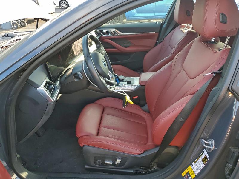 BMW I4 EDRIVE 2023 VIN WBY43AW0XPFP64689