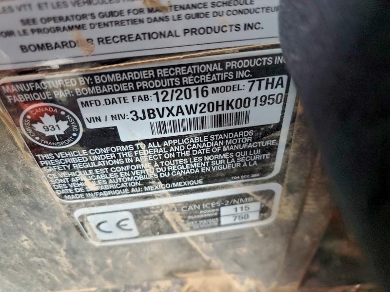 CAN-AM MAVERICK X 2017