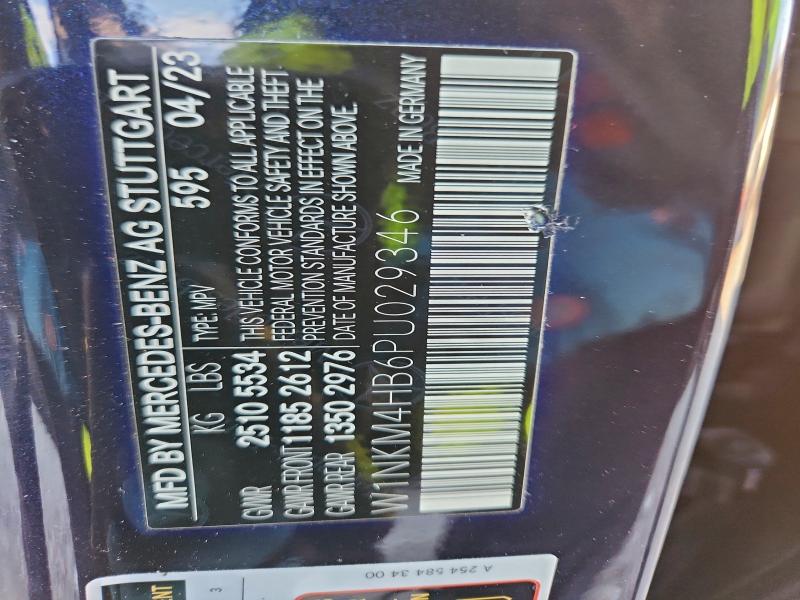 MERCEDES-BENZ GLC-CLASS 2023 VIN W1NKM4HB6PU029346