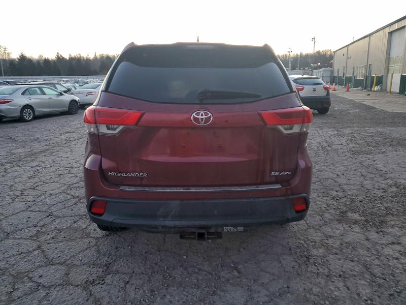 TOYOTA HIGHLANDER 2017 VIN 5TDJZRFH2HS449135
