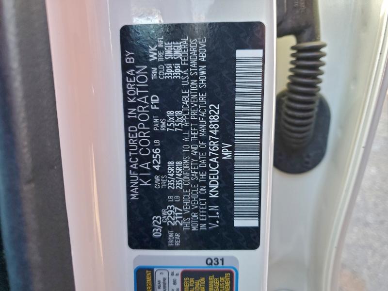 KIA SELTOS X L 2024 VIN KNDEUCA76R7481822