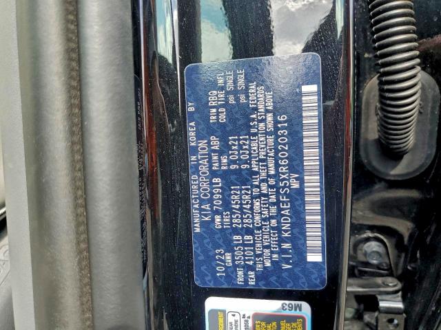 KIA EV9 GT LIN 2024 VIN KNDAEFS5XR6020316