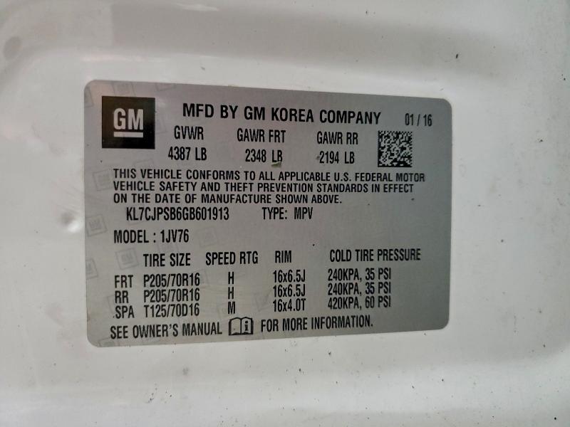 Фото 13 - CHEVROLET TRAX