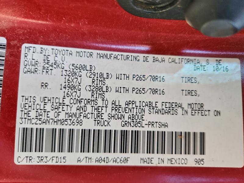 Фото 12 - TOYOTA TACOMA