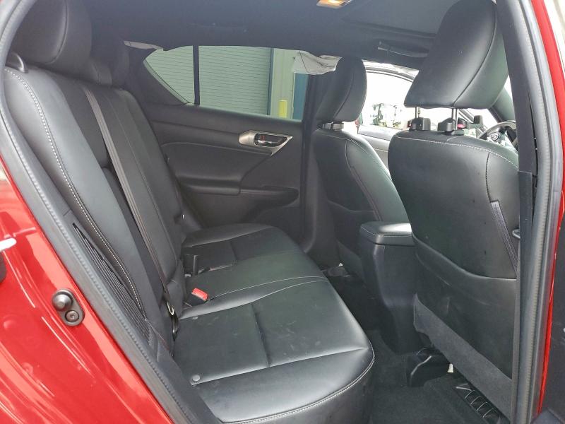 LEXUS CT 200 2016 VIN JTHKD5BHXG2265888