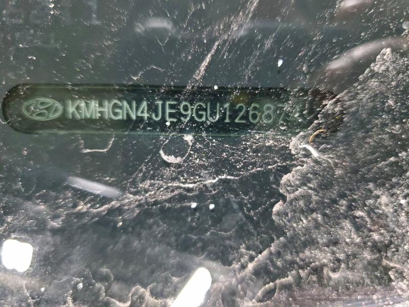 HYUNDAI GENESIS 2016 VIN KMHGN4JE9GU126874