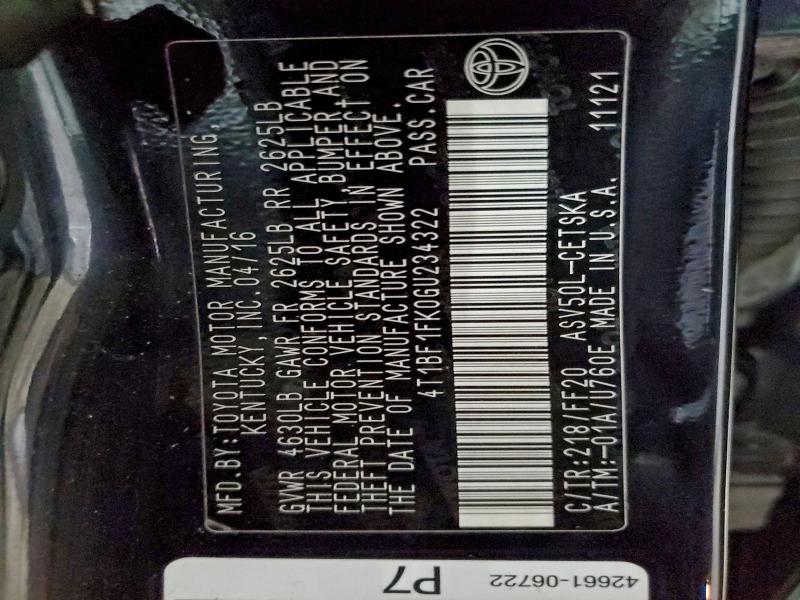 Фото 12 - TOYOTA CAMRY