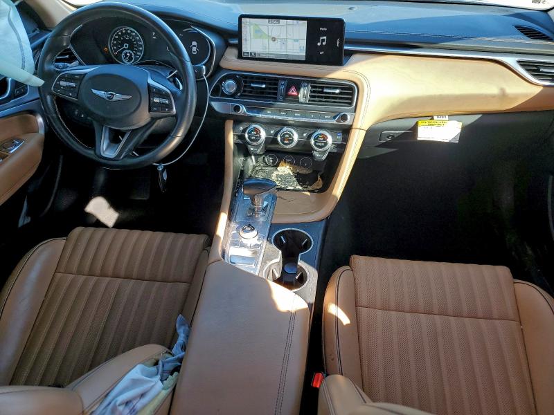 GENESIS G70 BASE 2022 VIN KMTG34TA8NU101211