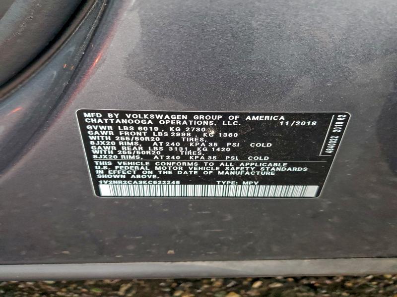 Фото 13 - VOLKSWAGEN ATLAS