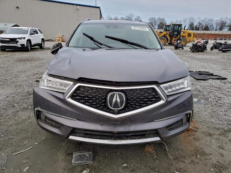 ACURA MDX 2017 VIN 5FRYD4H82HB021128
