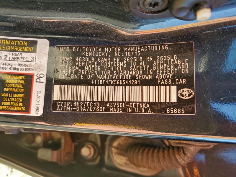 Фото 13 - TOYOTA CAMRY