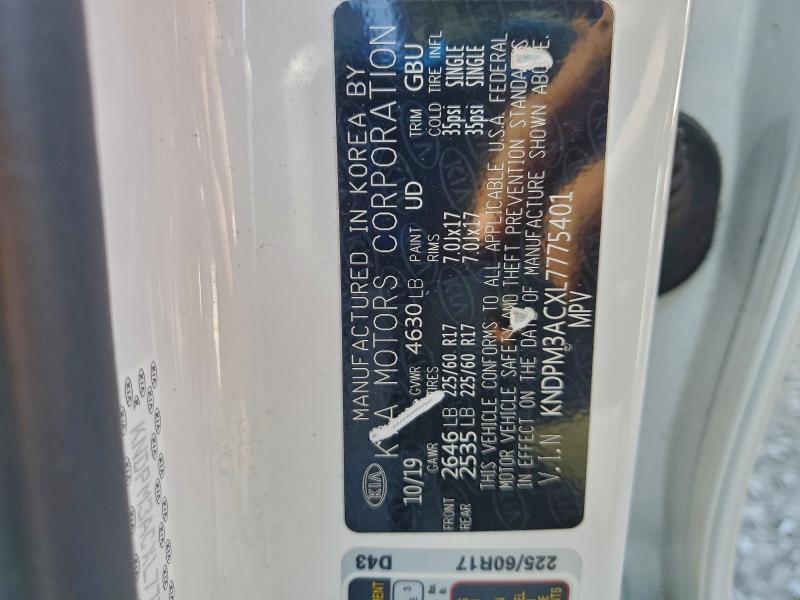 KIA SPORTAGE 2020 VIN KNDPM3ACXL7775401