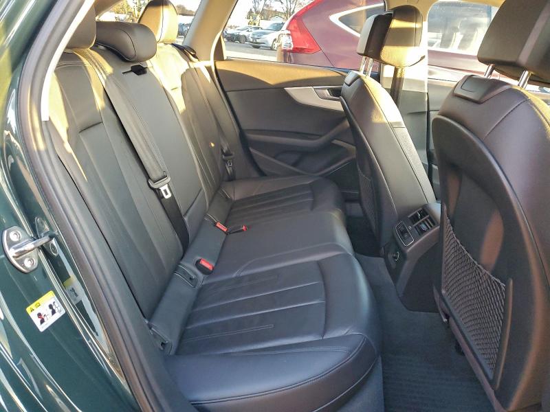 AUDI A4 2017 VIN WA18NAF44HA140640