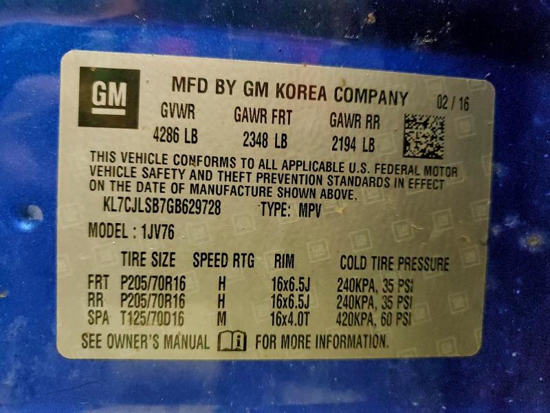 Фото 13 - CHEVROLET TRAX