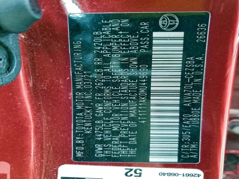 Фото 12 - TOYOTA CAMRY