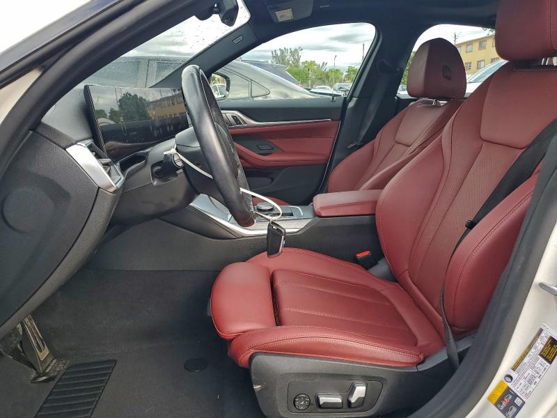 BMW I4 EDRIVE 2024 VIN WBY73AW05RFR95788