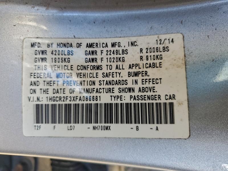 Фото 12 - HONDA ACCORD