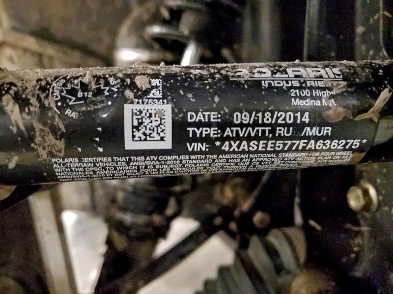 POLARIS ATV 2015
