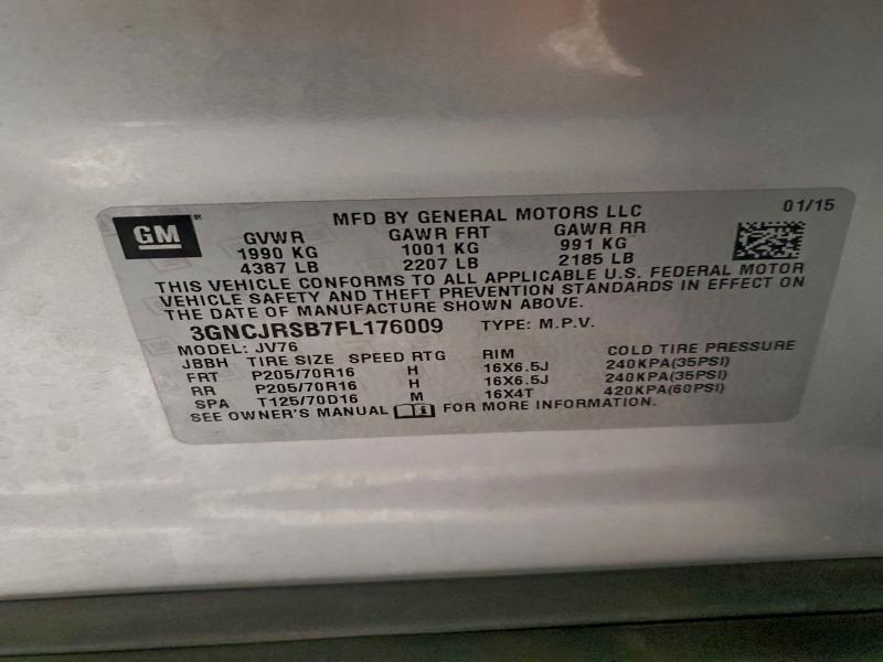 Фото 12 - CHEVROLET TRAX