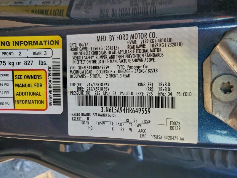 Фото 12 - LINCOLN MKZ