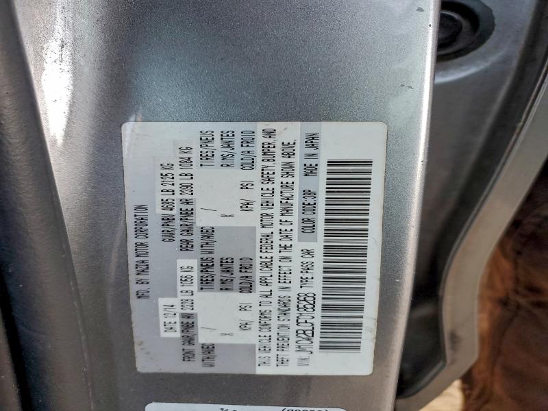 MAZDA 5 2015 VIN JM1CW2BL0F0185268