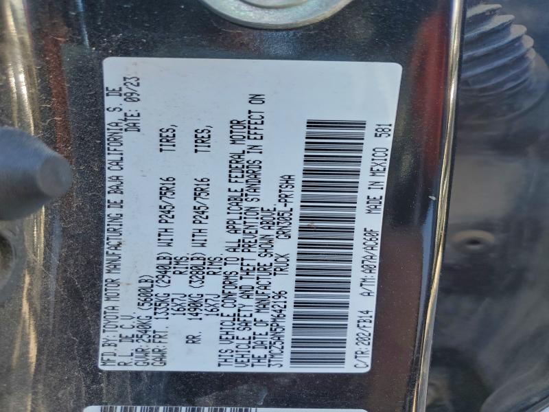 Фото 13 - TOYOTA TACOMA