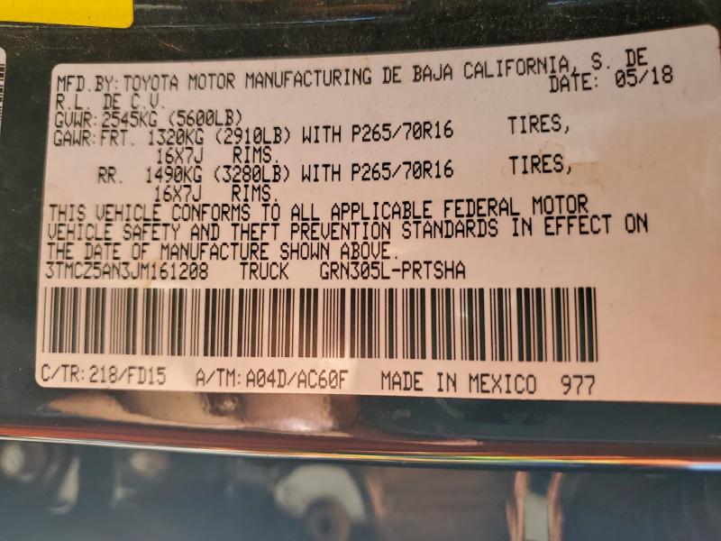 Фото 13 - TOYOTA TACOMA