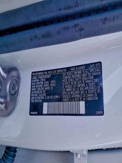 VOLVO XC90 PLUS 2024 VIN YV4062PE4R1218877